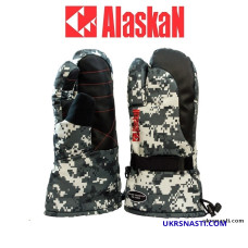Варежки Alaskan Two Fingers Camo цвет камуфляжный